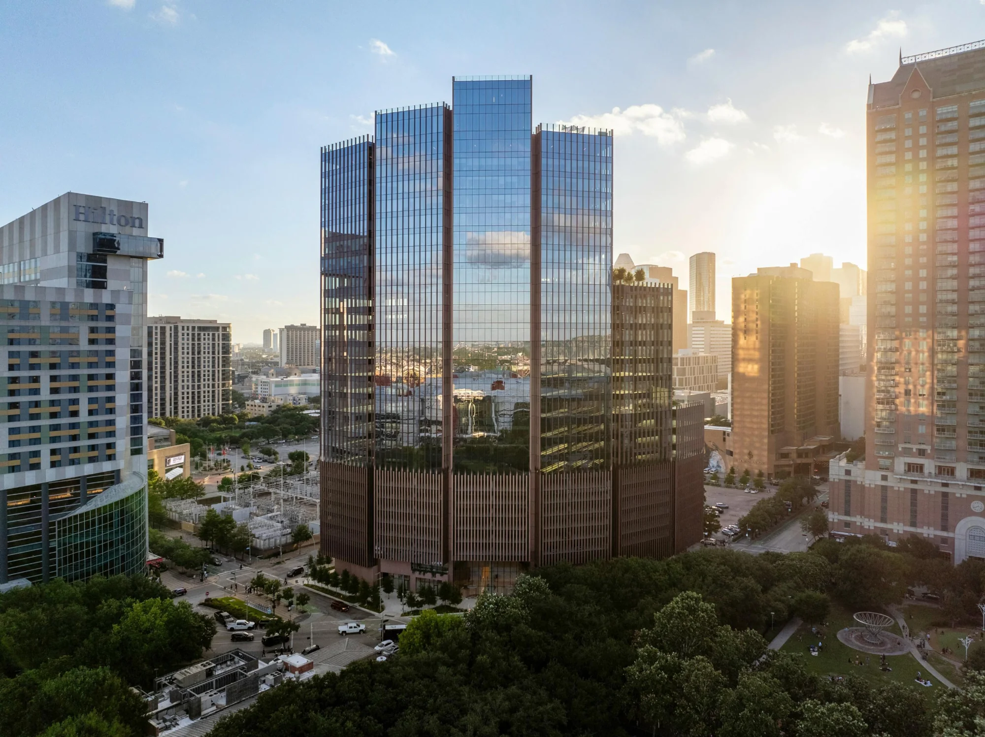 Texas Tower in downtown Houston